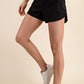 Stretch Woven 2 In 1 Active Shorts Black