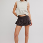 FP Movement GET YOUR FLIRT ON SHORT / CHOCOLATE