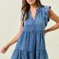 Daphne Dark Denim Dress