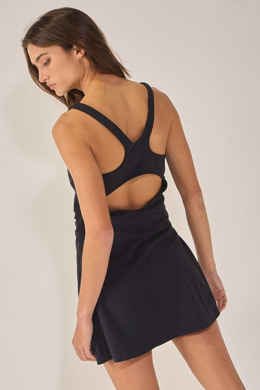 Brittany Black Sporty Dress