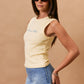 All American Babe Tank Yellow