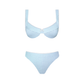 Bubbly Underwire Bikini Blue Top