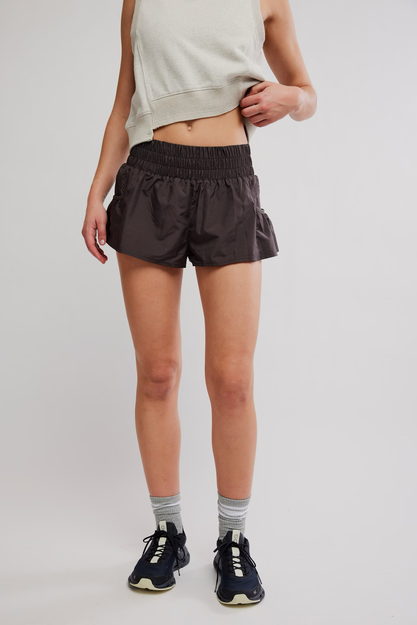 FP Movement GET YOUR FLIRT ON SHORT / CHOCOLATE