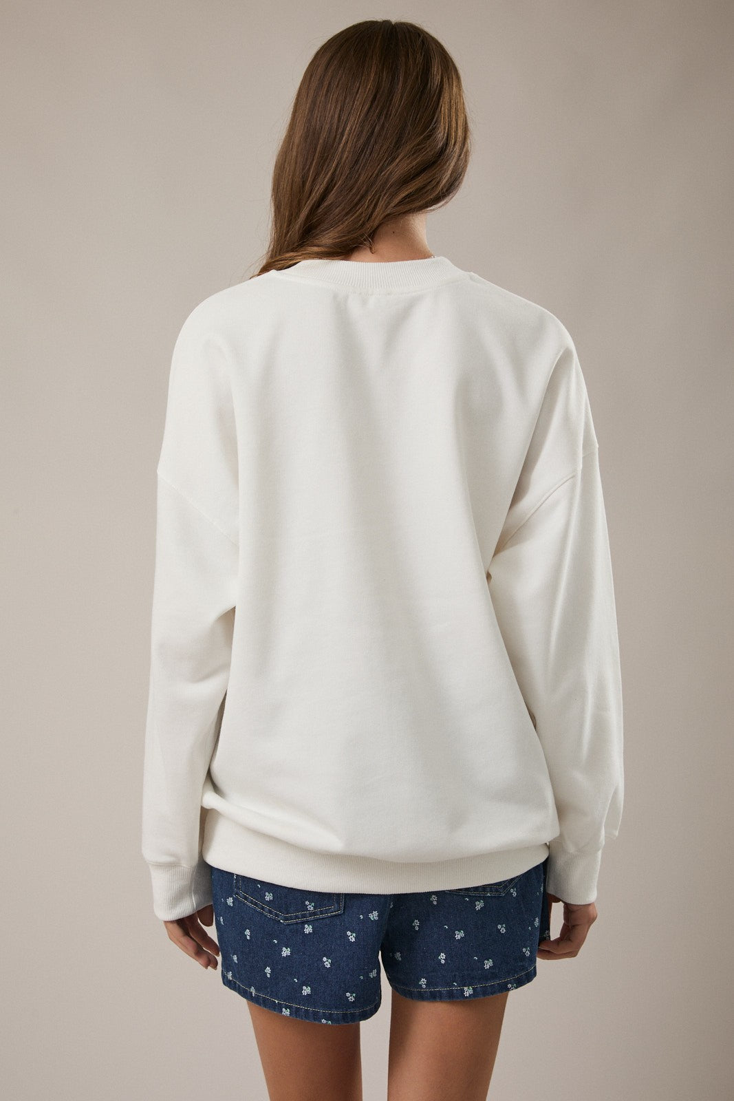 London White Surf Sweatshirt