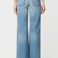 Vervet Low Rise Tinted Medium Wash Wide Flare Jeans