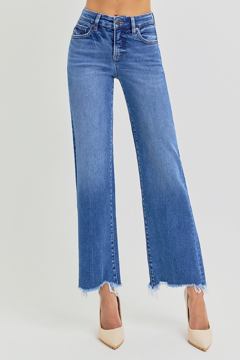 Risen high rise TUMMY CONTROL jeans