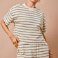Dream Oatmeal Striped Set Top