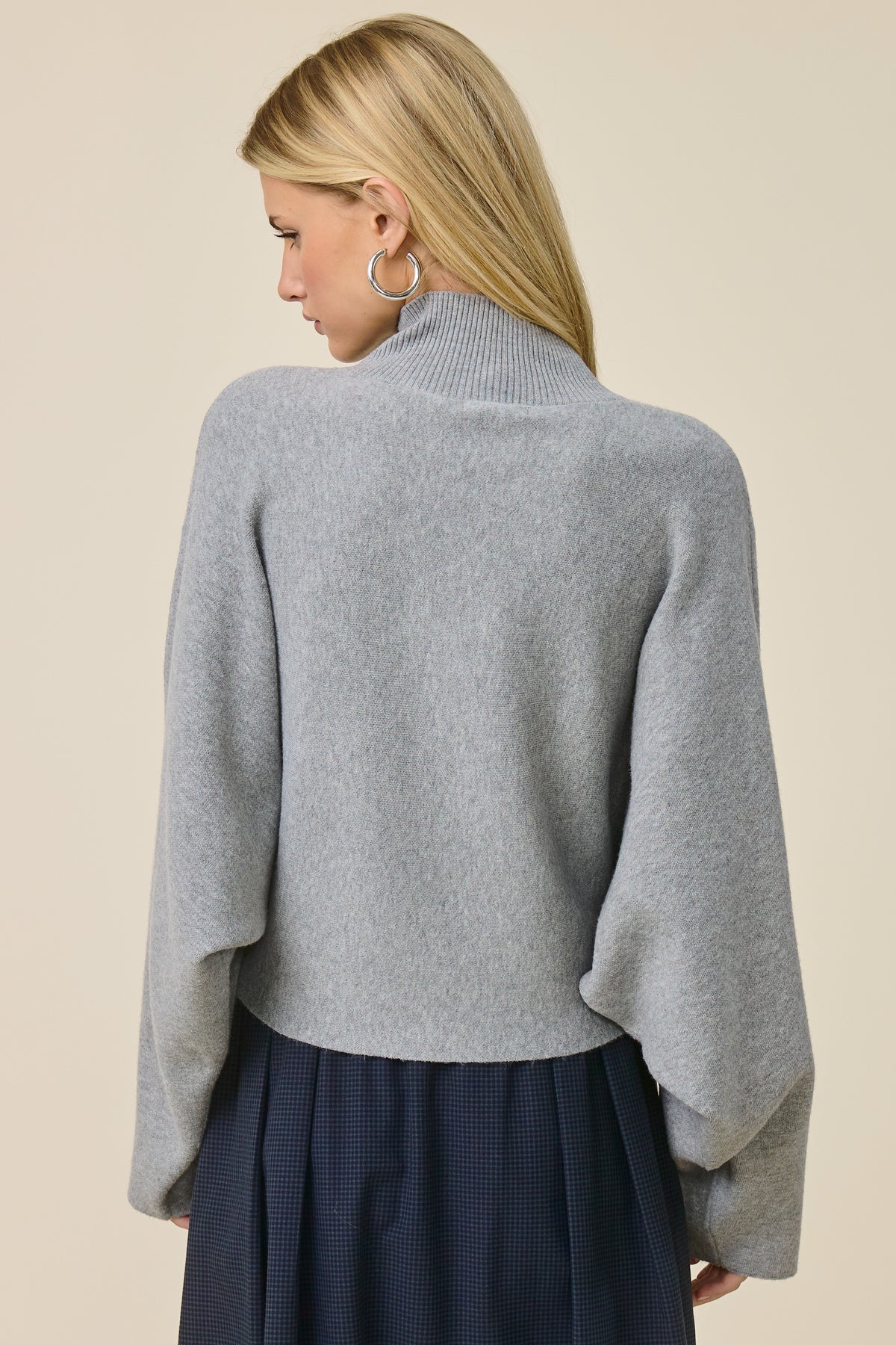 Mimi Heather Grey Sweater