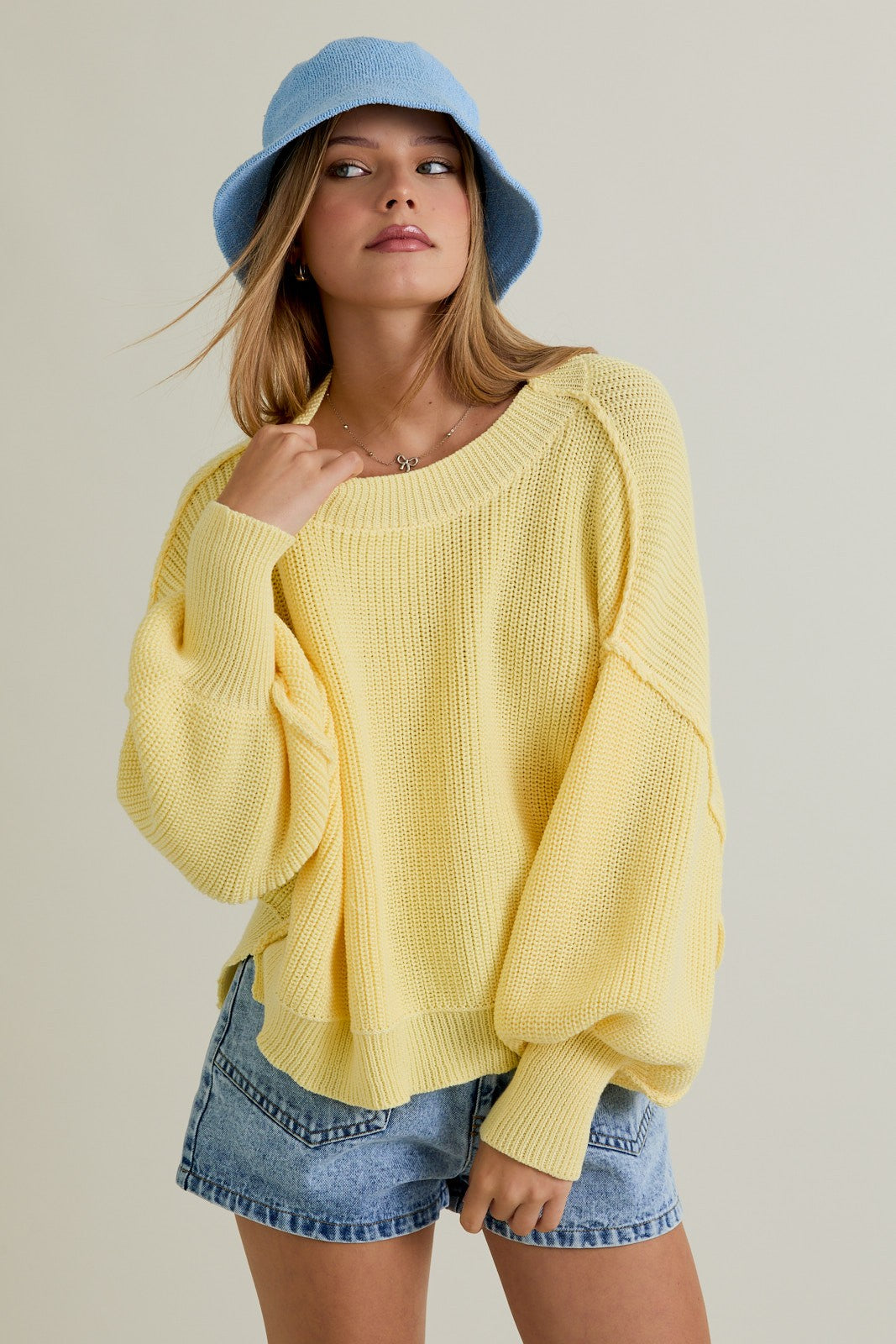 Layla Yellow Sweater