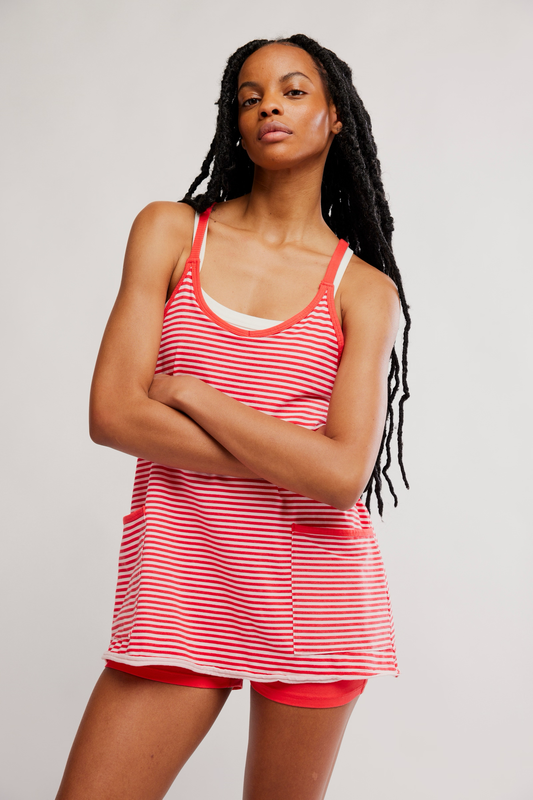 FP Movement HOT SHOT MINI PRINTED / COURT STRIPE GRAPEFR