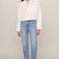 Z SUPPPLY Favorite Button Up Top White