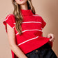 Darla Red Sweater