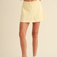 Kim A-Line Yellow Skort