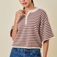 Daisy Brown Striped Top