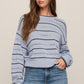 Z SUPPLY Darby Stripe Sweater Skyline