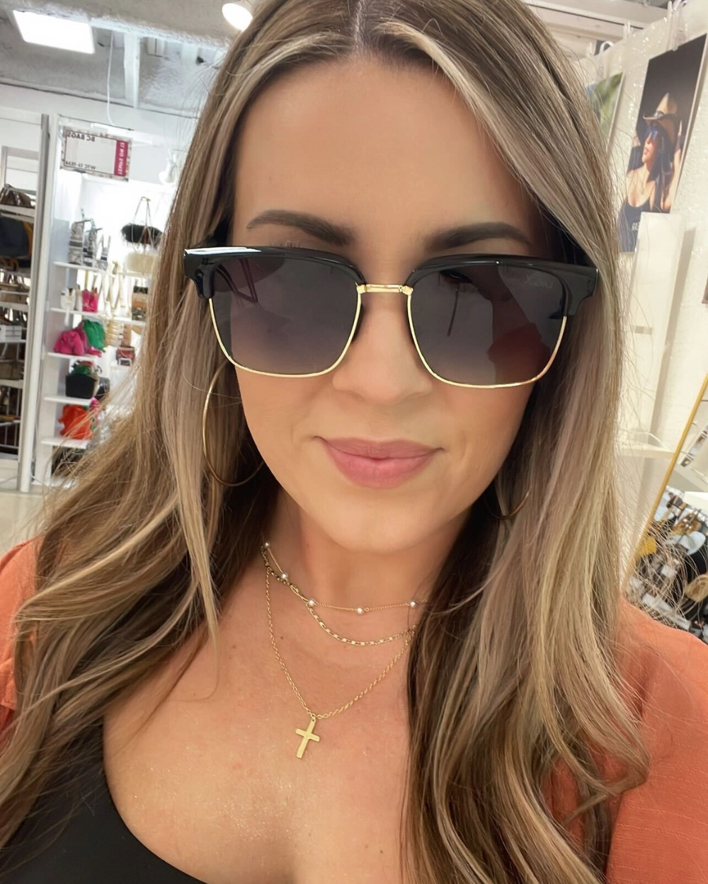 DAX Austin Black Sunglasses