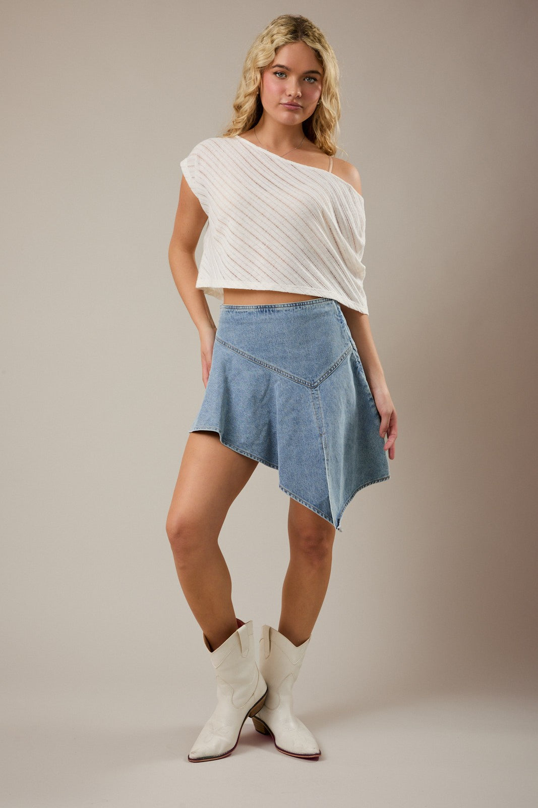 Layla Denim Skirt