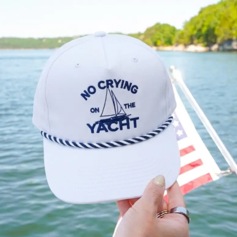 No Crying On the Yacht - Relaxed Snapback