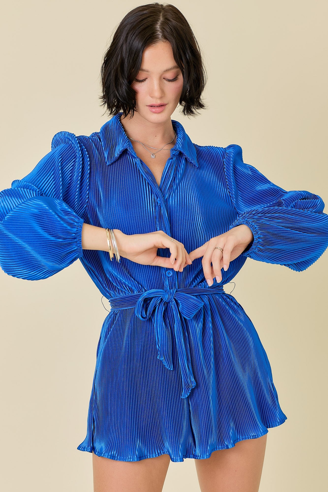 Binnie Blue Romper