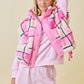 Daisy Pink Mockneck