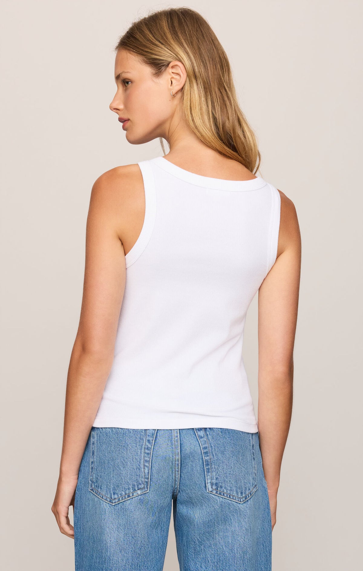 Z SUPPLY Rowe Scoop Tank White