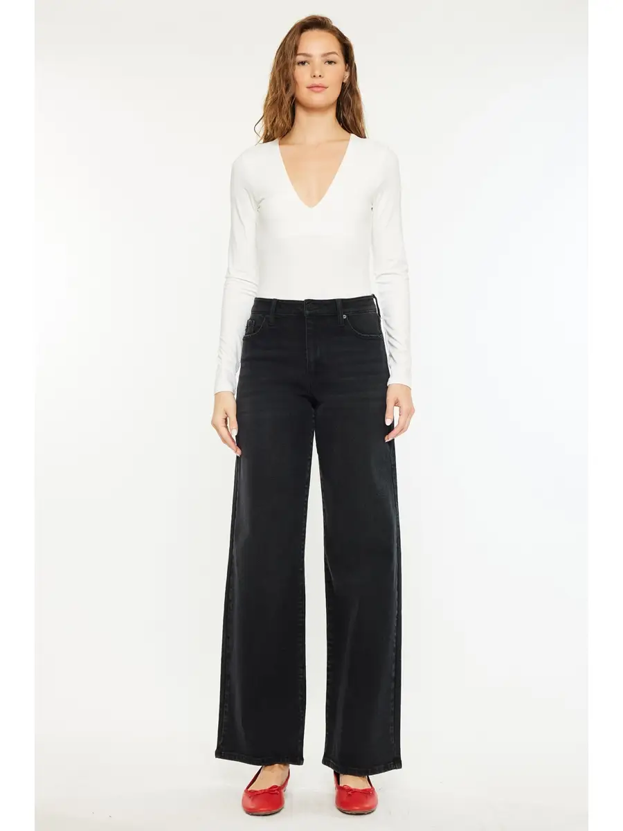 Kancan Black High Rise Jeans