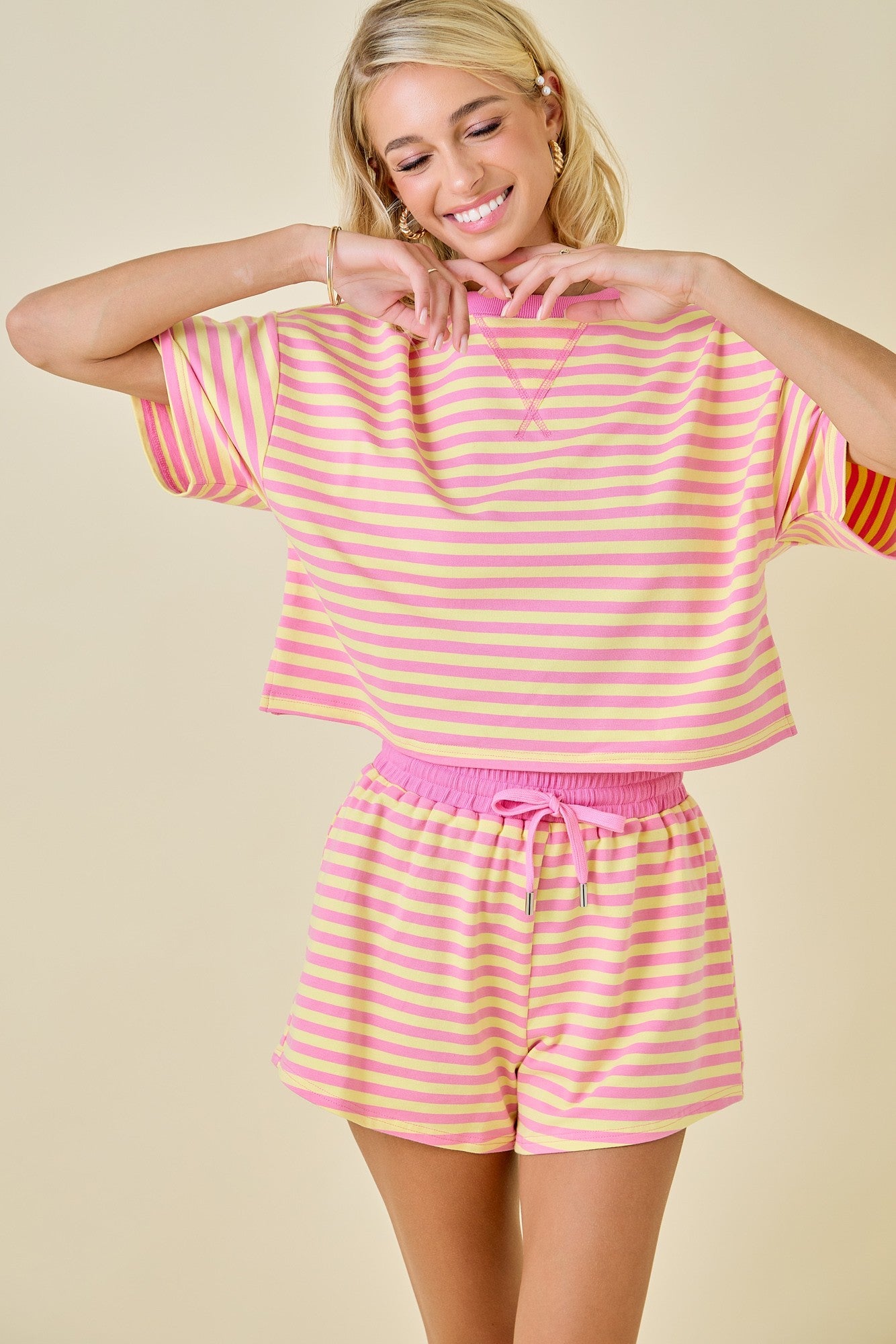 Debbie Pink Lemonade Shorts