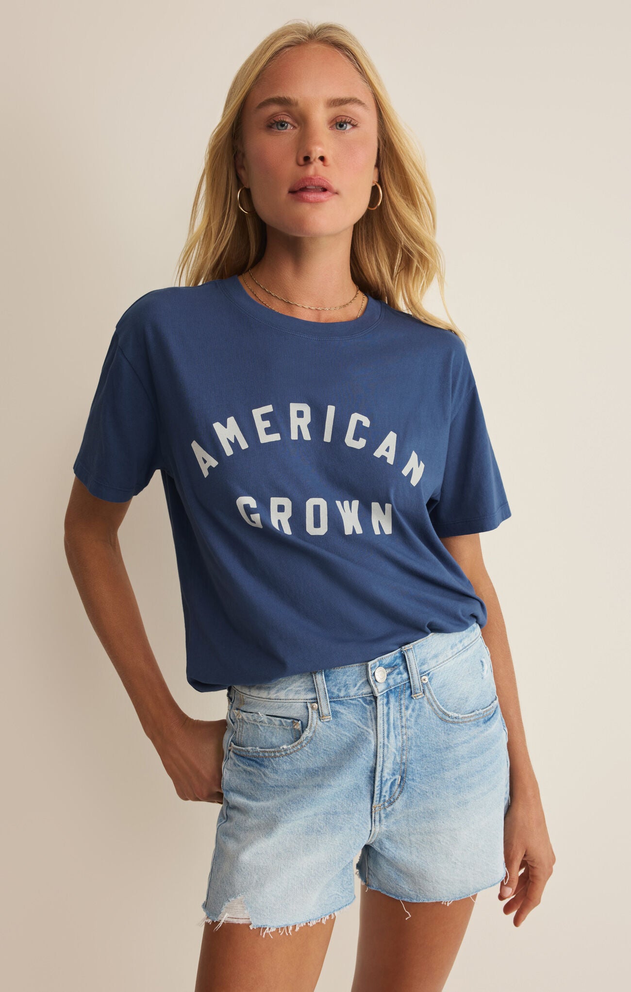 Z SUPPLY American Boyfriend Tee