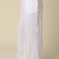 Millie Wide-leg Drawstring Linen Pants