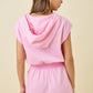 Dakota Pink Lemonade Striped Romper