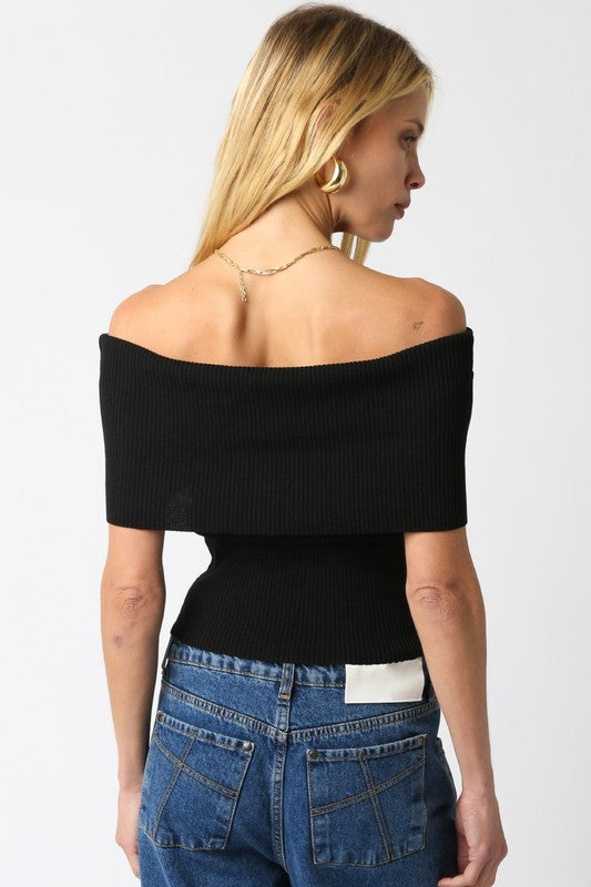 Veena Top Black