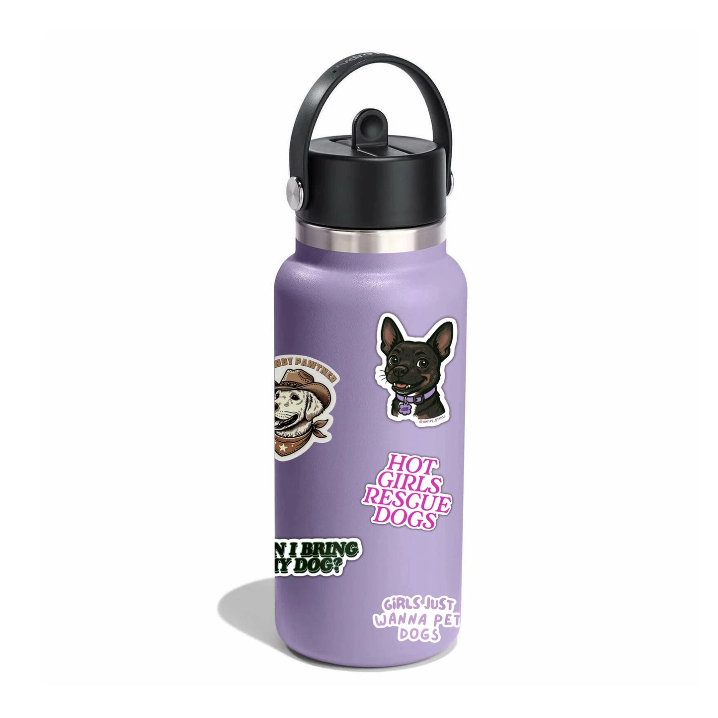 Hot Girls Rescue Dogs Sticker