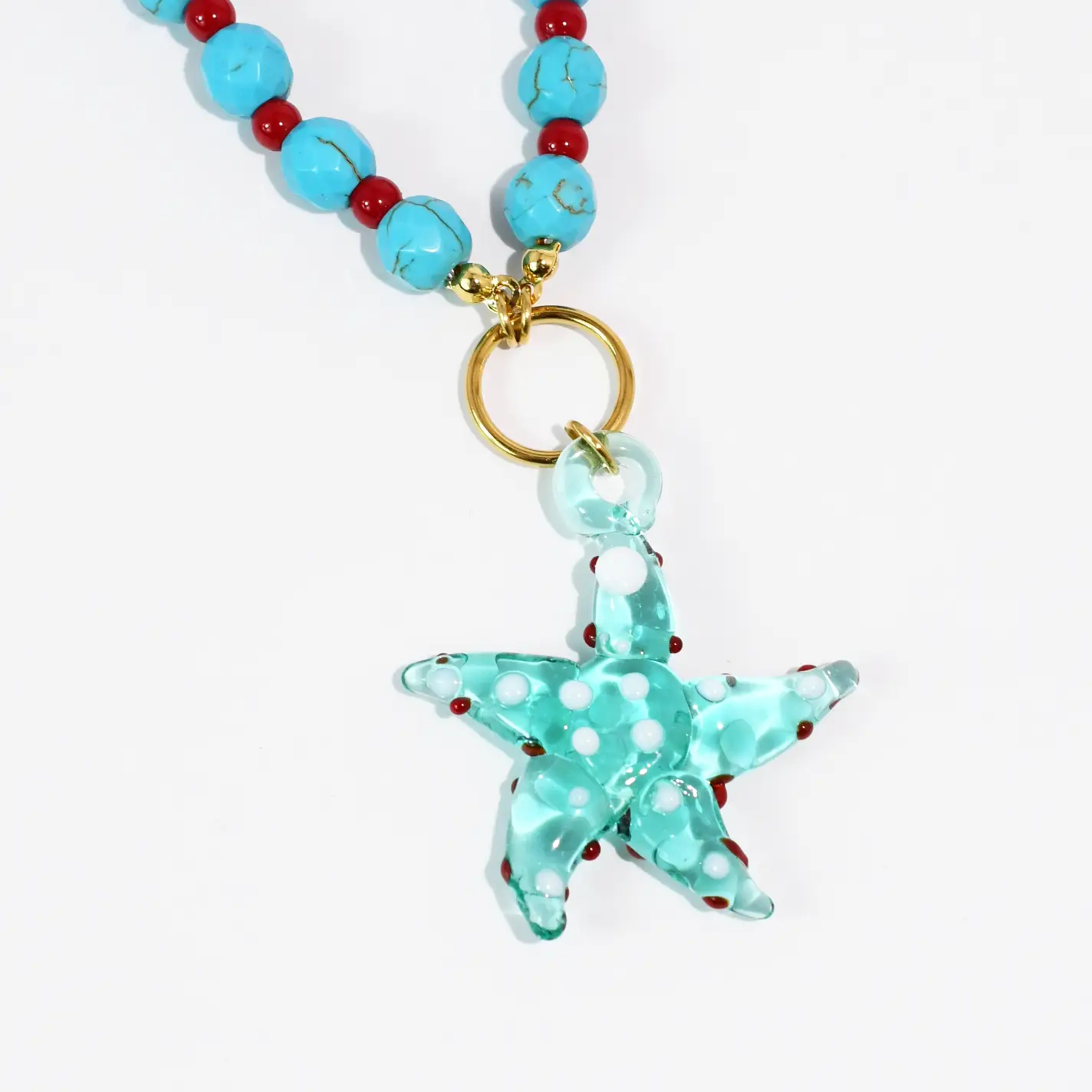 Starfishie Blue Necklace