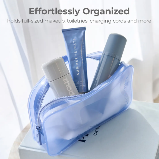 Case-Mate Jelly Makeup Bag Carolina Blue