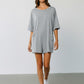 Becky Slate Oversized Romper