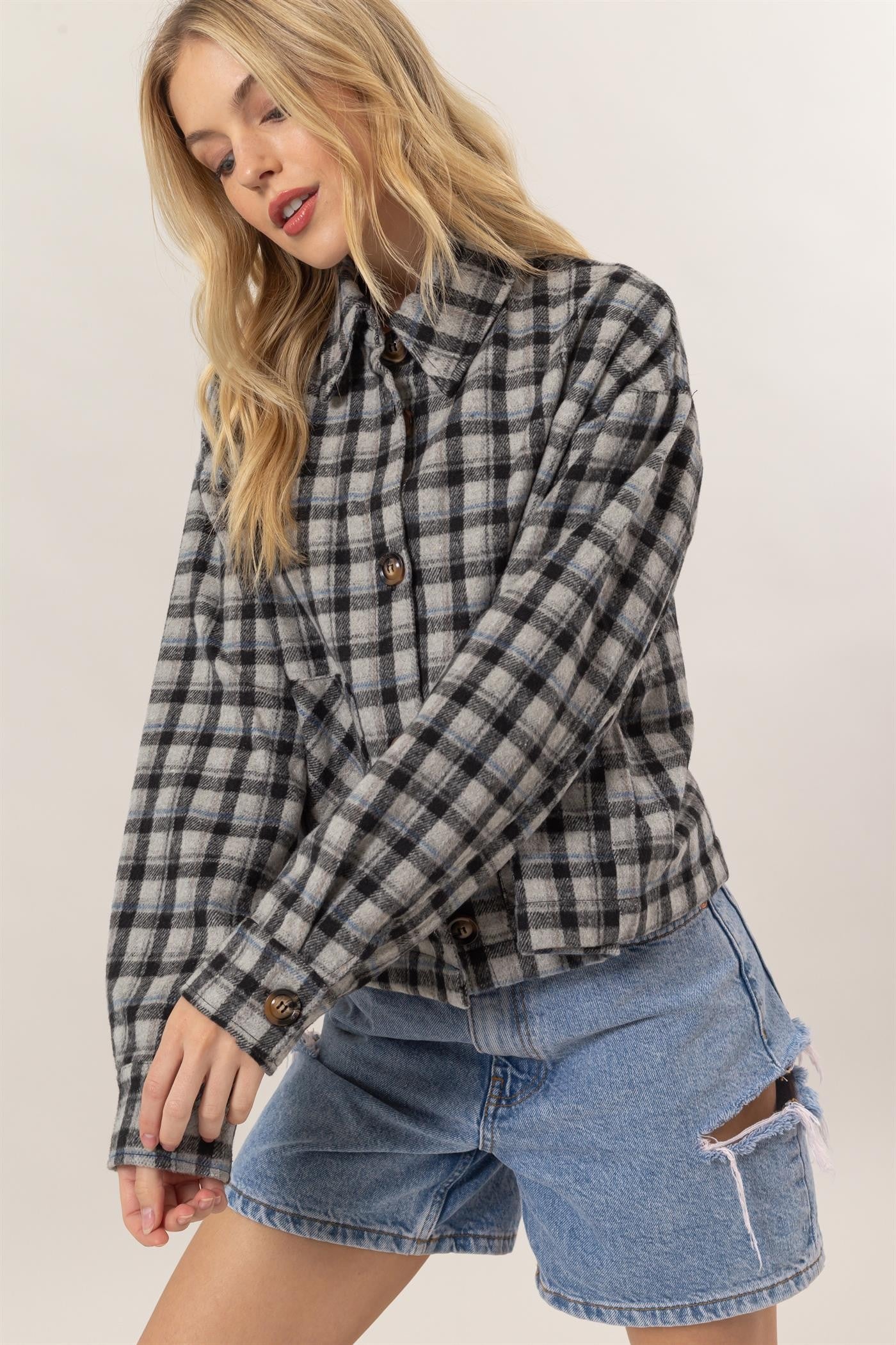 Hazel Black Jacket