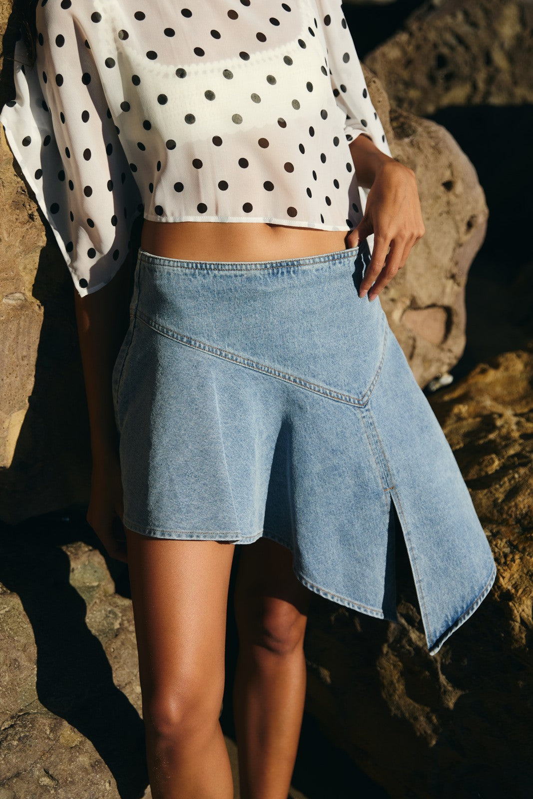 Layla Denim Skirt