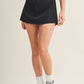 Klara Black Skort