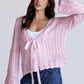 Stella Pink Cardigan
