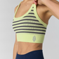 GO TO STRIPE BRA / VAPOR LIME / MARS