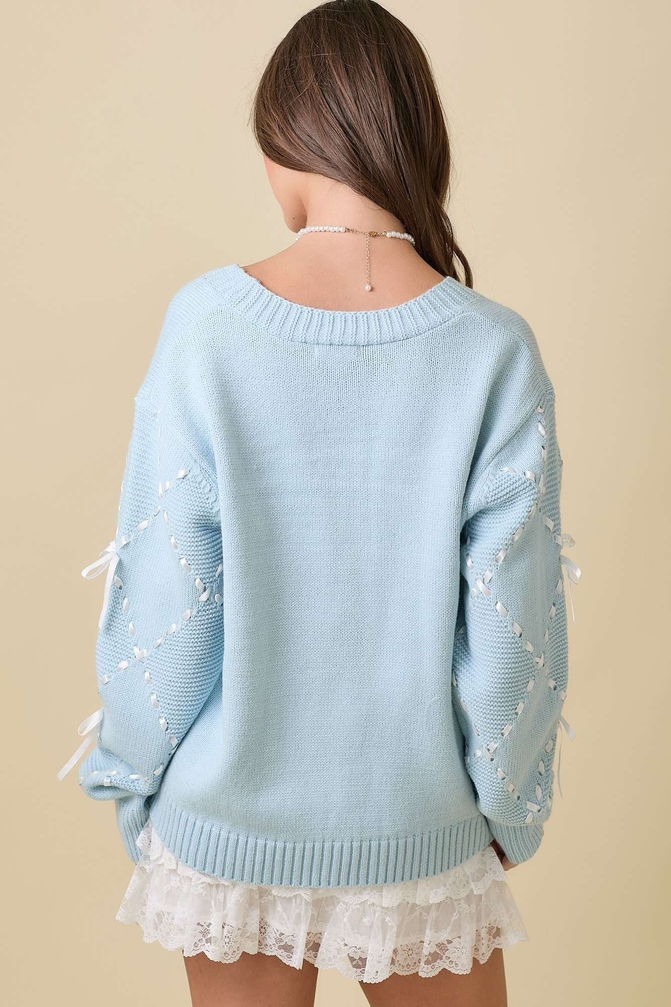 Maggie Blue Cardigan