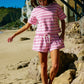 Brenda Striped Shorts Pink