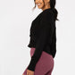 Ballet Chic Ribbed Wrap Top