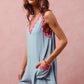 Sam blue romper