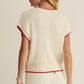 Z SUPPLY Sleeveless Patriot Sweater