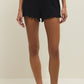 Z SUPPPLY Dawn Smocked Rib Short