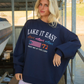 Lake It Easy Mockneck