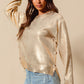 Sally Metallic Top