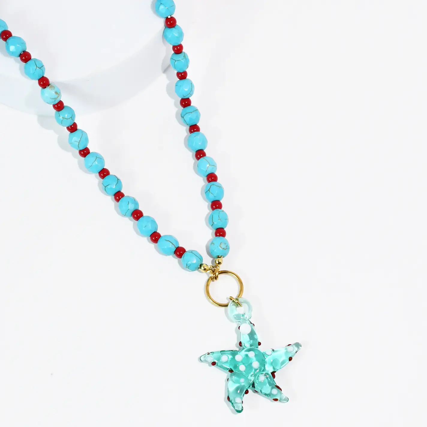 Starfishie Blue Necklace