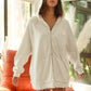 Beth Ivory Waffle Hoodie